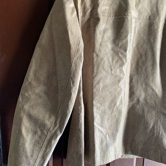 vintage Jacqueline Ferrar Pleather Jacket - Picture 6 of 12